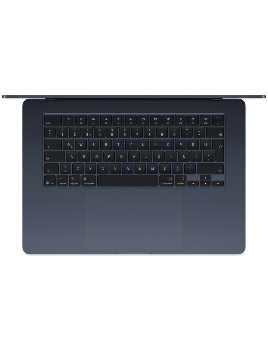 Apple MacBook Air M4 16GB 512GB SSD macOS 15" Taşınabilir Bilgisayar Gece Yarısı MW1M3TU/A